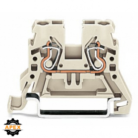 WAGO | 870-909 | 2-CONDUCTOR THROUGH TERMINAL BLOCK; 2.5 MM&sup2;