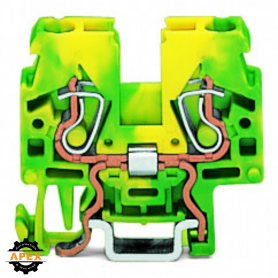 WAGO | 870-917 | 2-CONDUCTOR GROUND TERMINAL BLOCK; 2.5 MM&sup2;;