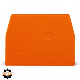 WAGO | 870-947 | SEPARATOR PLATE; 1 MM THICK; ORANGE