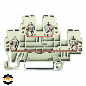 WAGO | 870-967/999-950 | DOUBLE-DECK TERMINAL BLOCK; GROUND