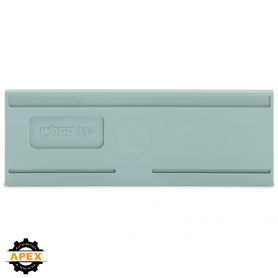 WAGO | 880-309 | SEPARATOR PLATE; 2 MM THICK; OVERSIZED; GRA