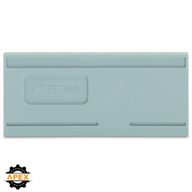 WAGO | 880-326 | SEPARATOR PLATE; 2 MM THICK; OVERSIZED; GRA