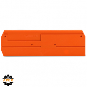 WAGO | 880-346 | END AND INTERMEDIATE PLATE; 2.5 MM THICK; O