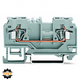 WAGO | 880-902 | 2-CONDUCTOR THROUGH TERMINAL BLOCK; 4 MM&sup2;;