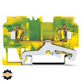 WAGO | 880-907 | 2-CONDUCTOR GROUND TERMINAL BLOCK; 4 MM&sup2;; S