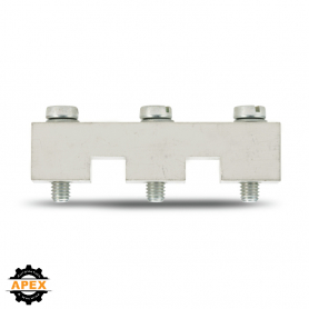 WAGO | 883-1243 | JUMPER; 3-WAY; UNPLATED; SILVER-COLORED