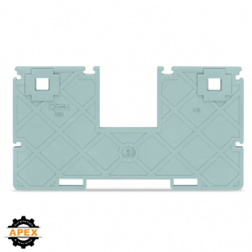 WAGO | 885-546 | SEPERATOR PLATE WITH JUMPER BAR RECESS; 2 M