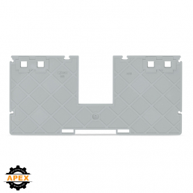 WAGO | 885-550 | SEPERATOR PLATE WITH JUMPER BAR RECESS; 2 M