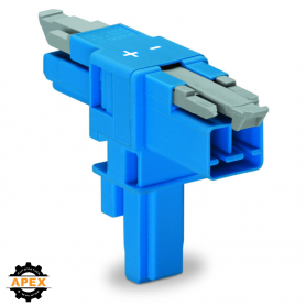 WAGO | 890-1617 | T-DISTRIBUTION CONNECTOR 2-POLE COD. I, BL