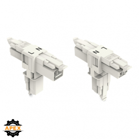WAGO | 890-1665 | T-DISTRIBUTION CONNECTOR 2-POLE COD. A, WH