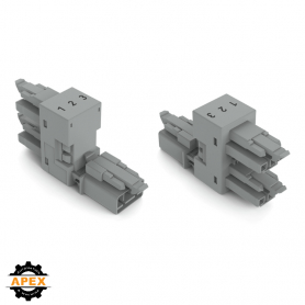WAGO | 890-1761 | H-DISTRIBUTION CONNECTOR 3-POLE COD. B, GR