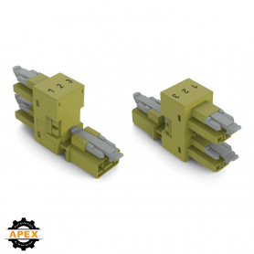WAGO | 890-1762 | H-DISTRIBUTION CONNECTOR 3-POLE COD. B, LI