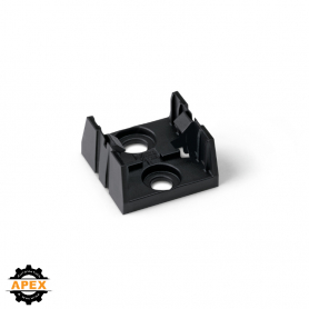 WAGO | 890-624 | MOUNTING PLATE 4-POLE, BLACK