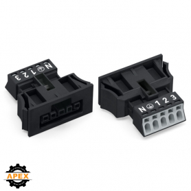 WAGO | 890-705/006-000 | SNAP-IN SOCKET; WITHOUT LOCKING LEV