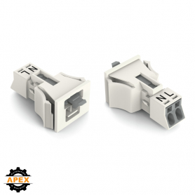 WAGO | 890-732 | SNAP-IN PLUG WHITE