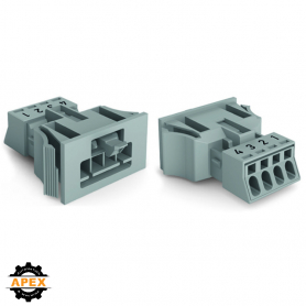 WAGO | 890-754 | SNAP-IN PLUG GRAY