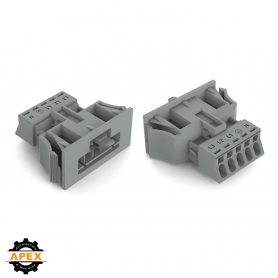 WAGO | 890-755/060-000 | SNAP-IN PLUG GRAY