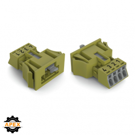 WAGO | 890-774 | SNAP-IN PLUG LIGHT GREEN