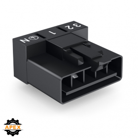 WAGO | 890-815/011-000 | PLUG FOR PCBS ANGLED 5-POLE; BLACK