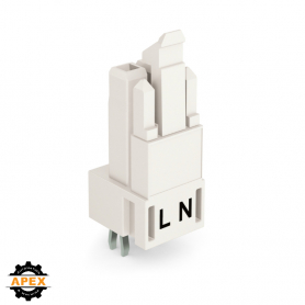 WAGO | 890-822 | SOCKET FOR PCBS STRAIGHT 2-POLE