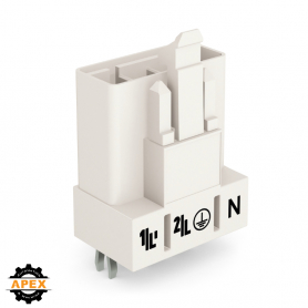 WAGO | 890-834 | PLUG FOR PCBS STRAIGHT 4-POLE