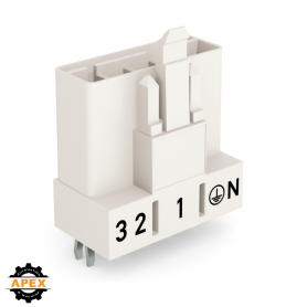 WAGO | 890-835 | PLUG FOR PCBS STRAIGHT 5-POLE
