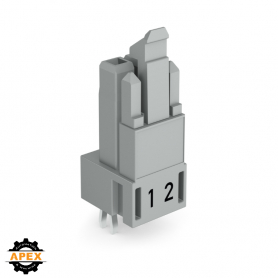 WAGO | 890-842 | SOCKET FOR PCBS STRAIGHT 2-POLE