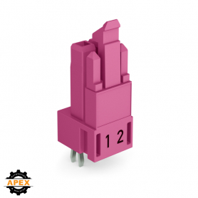 WAGO | 890-882 | SOCKET FOR PCBS STRAIGHT 2-POLE
