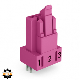 WAGO | 890-883 | SOCKET FOR PCBS STRAIGHT 3-POLE