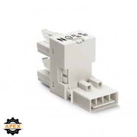 WAGO | 890-994 | H-DISTRIBUTION CONNECTOR 4-POLE COD. A, WHI