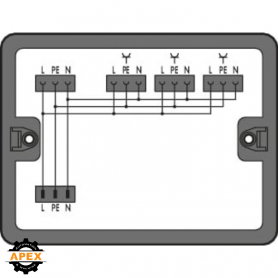 WAGO | 899-631/476-000 | DISTRIBUTION BOX SINGLE-PHASE CURRE