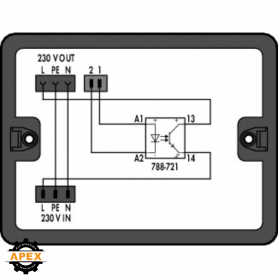 WAGO | 899-632/102-000 | DISTRIBUTION BOX RELAY SWITCHING, B