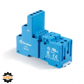 FINDER | 94.04.0SMA | DIN -RAIL/PANEL MOUNT SCREW TERMINAL (