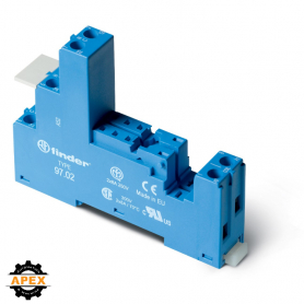 FINDER | 97.02 | DIN -RAIL/PANEL MOUNT SCREW TERMINAL (BOX C