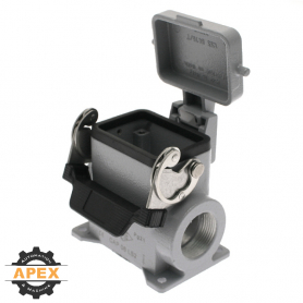 ILME | CAP-06LS2 | SURFACE BASE FOR RECTANGULAR CONNECTOR