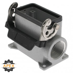 ILME | CAPT-10.6L | SURFACE BASE FOR RECTANGULAR CONNECTOR