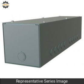 HAMMOND | CGT1266 | TYPE 1 GUTTER TROUGH W/KO - 6X6X12 - STE
