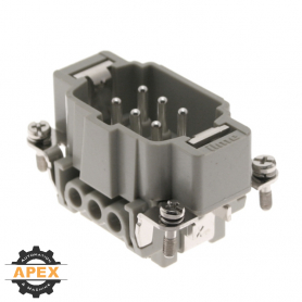 ILME | CNEM-06T | MALE INSERT FOR RECTANGULAR CONNECTOR