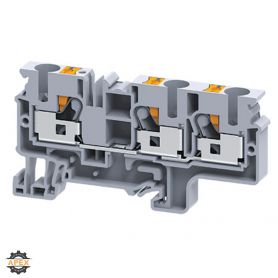 ALTECH | CP6/10/3/BL | DIN TERMINAL BLOCK |  PUSH-IN