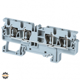 ALTECH | CX4/4/W | DIN TERMINAL BLOCK |  SPRING |  4 CONN
