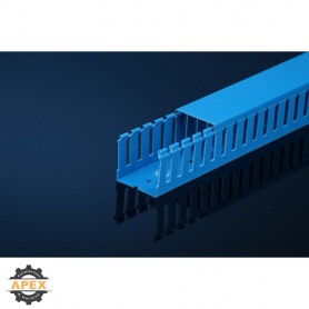 IBOCO | T1-2230BA | WIRING DUCT 2 1/4 X 3 - BLUE - WITH ADHE