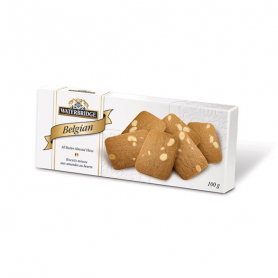 WB BELGIAN BUTTER ALMOND THINS CARTON 100G X 16