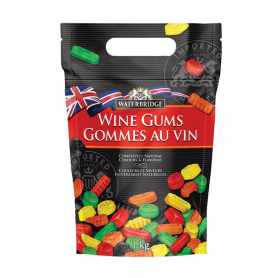 WB WINE GUM SUR POUCH 1KG X 10