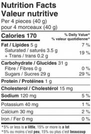 WB JUST FUDGE MAPLE SUR 150G X 15