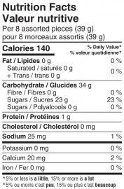 WATERBRIDGE MEGA MIX SOUR SUR 700G X 10