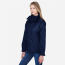 Core 365 Ladies' Region 3-in-1 Jacket with Fleece Liner - On Model - Classic Navy - Side