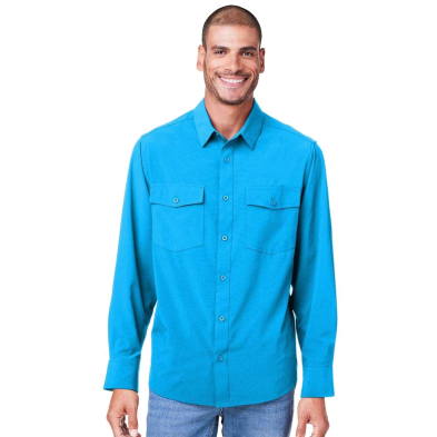 Core 365 Men's Long Sleeve Ultra UVP Marina Shirt