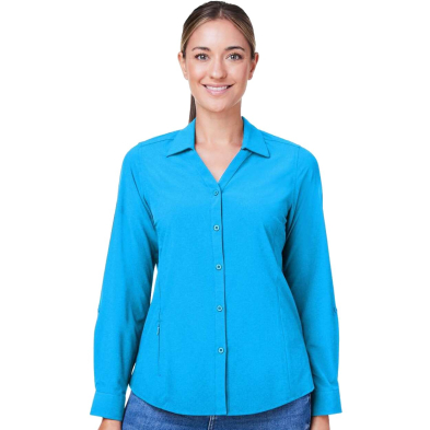 Core 365 Women's Long Sleeve Ultra UVP Marina Shirt