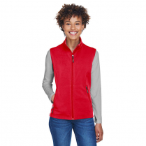 Core 365 Ladies' Cruise Two-Layer Fleece Bonded Soft Shell Vest