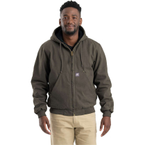 Berne Workwear Heartland Washed Duck Hooded Work Jacket